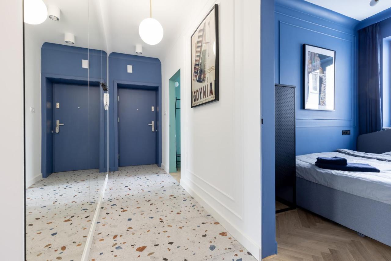 Blue Door Apartment, Swietojanska, Srodmiescie Gdynia Eksteriør bilde